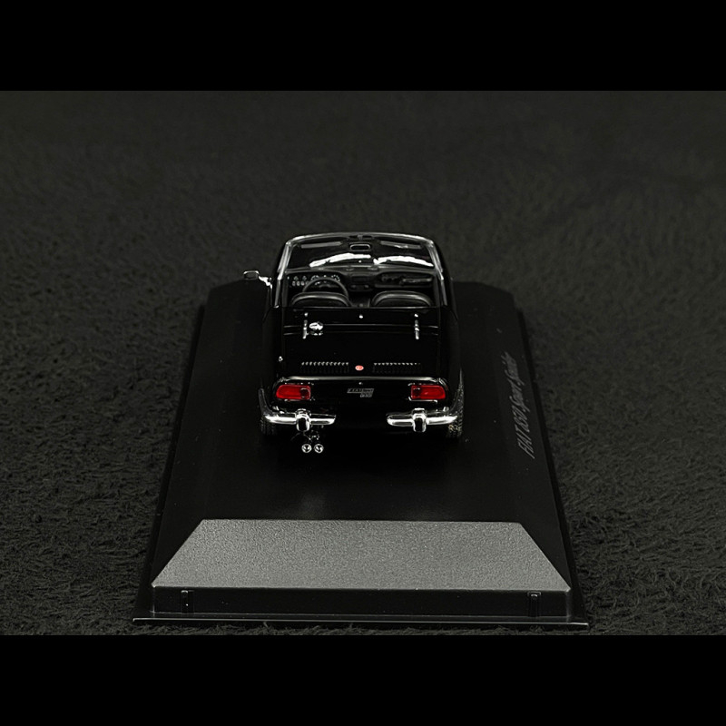 Fiat 850 Sport Spider 1968 Black 1/43 Minichamps 940121231