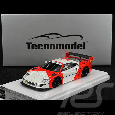 Ferrari F40 LM Avec Jantes Noires 1996 Rouge / Blanc 1/43 Tecnomodel TM43-67D