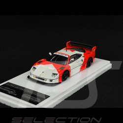 Ferrari F40 LM With Black Rims 1996 Red / White 1/43 Tecnomodel TM43-67D
