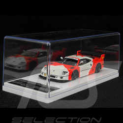 Ferrari F40 LM Mit Schwarzen Felgen 1996 Rot / Weiß 1/43 Tecnomodel TM43-67D