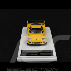 Ferrari F40 LM Version Presse Avec Jantes Enkei Argentées 1996 Jaune Modena 1/43 Tecnomodel TM43-67B
