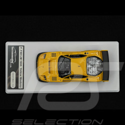 Ferrari F40 LM Press Version With Silver Enkei Rims 1996 Modena Yellow 1/43 Tecnomodel TM43-67B