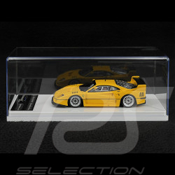 Ferrari F40 LM Version Presse Avec Jantes Enkei Argentées 1996 Jaune Modena 1/43 Tecnomodel TM43-67B