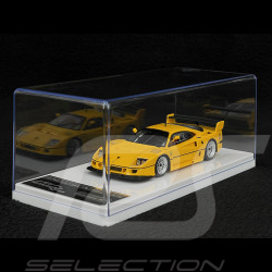 Ferrari F40 LM Version Presse Avec Jantes Enkei Argentées 1996 Jaune Modena 1/43 Tecnomodel TM43-67B