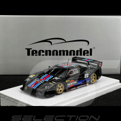 Ferrari F40 LM Version Presse Martini Avec Jantes Dorées 1996 Noir 1/43 Tecnomodel TM43-67F