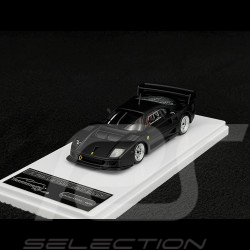 Ferrari F40 LM Press Version With Silver Enkei Rims 1996 Matte Black 1/43 Tecnomodel TM43-67C
