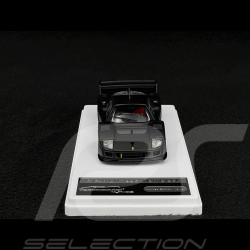 Ferrari F40 LM Version Presse Avec Jantes Enkei Argentées 1996 Noir Mat 1/43 Tecnomodel TM43-67C