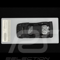 Ferrari F40 LM Presseversion Mit Silbernen Enkei-Felgen 1996 Mattschwarz 1/43 Tecnomodel TM43-67C