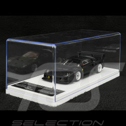 Ferrari F40 LM Press Version With Silver Enkei Rims 1996 Matte Black 1/43 Tecnomodel TM43-67C
