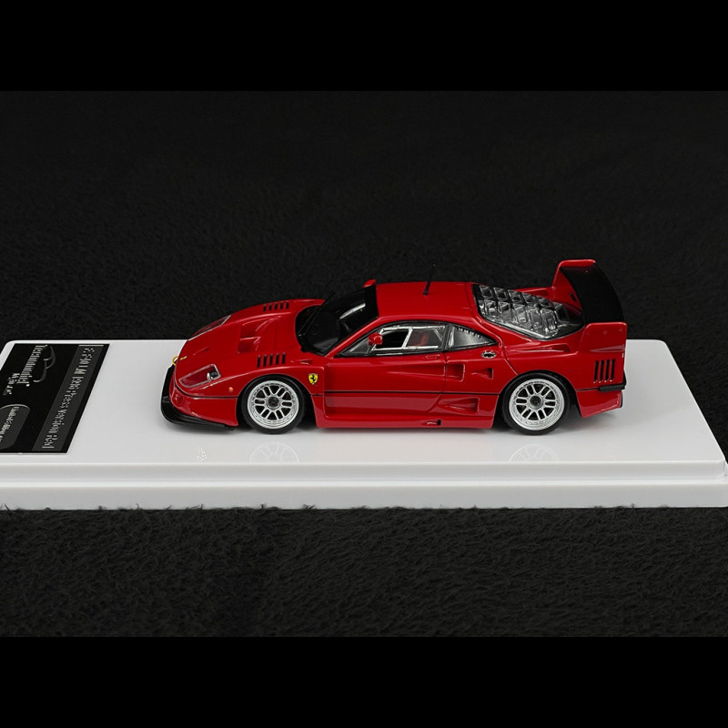 Ferrari F40 LM Press Version With Silver Enkei Rims 1996 Red 1/43 ...