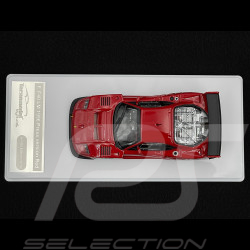 Ferrari F40 LM Version Presse Avec Jantes Enkei Argentées 1996 Rouge 1/43 Tecnomodel TM43-67A