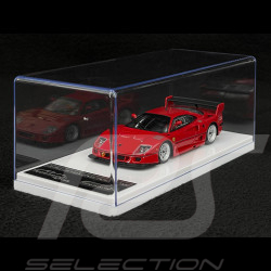 Ferrari F40 LM Press Version With Silver Enkei Rims 1996 Red 1/43 Tecnomodel TM43-67A