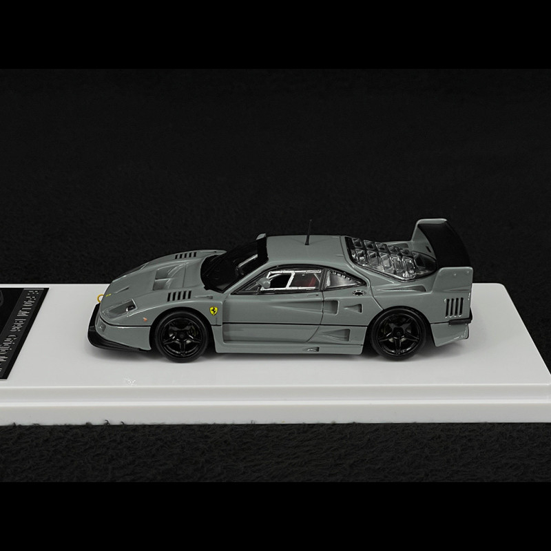 Ferrari F40 LM Press Version With Black Rims 1996 Grigio Medio 1