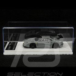 Ferrari F40 LM Presseversion Mit Schwarzen Felgen 1996 Grigio Medio 1/43 Tecnomodel TM43-67E