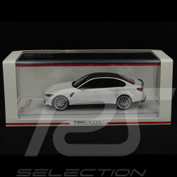 BMW M3 G80 Competition 2023 Alpine White 1/43 TSM Models TSM430558