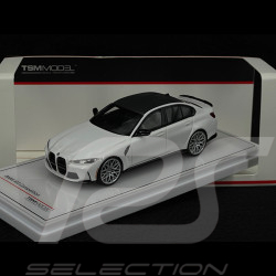 BMW M3 G80 Competition 2023 Alpine White 1/43 TSM Models TSM430558