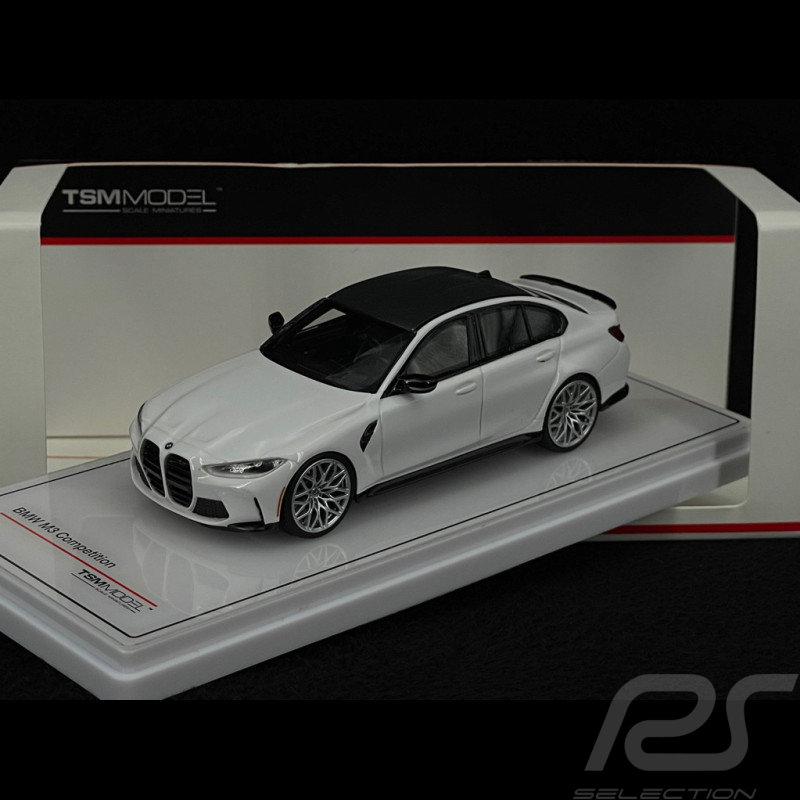 BMW M3 G80 Competition 2023 Alpine White 1/43 TSM Models TSM430558