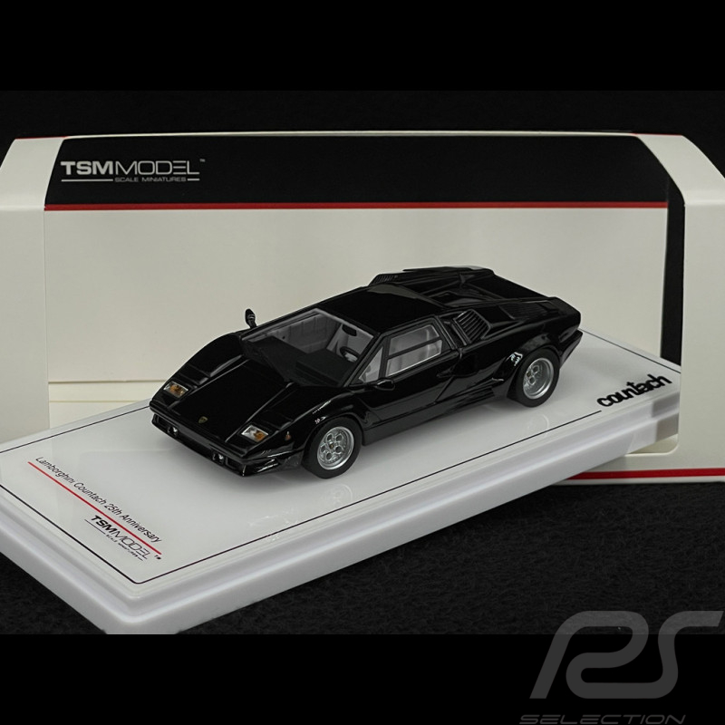 Lamborghini Countach 25th Anniversary 1988 Nero Black 1/43 TSM Models TSM430657