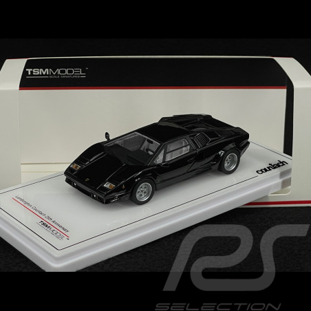 Lamborghini Countach 25ème Anniversaire 1988 Noir Nero 1/43 TSM Models TSM430657