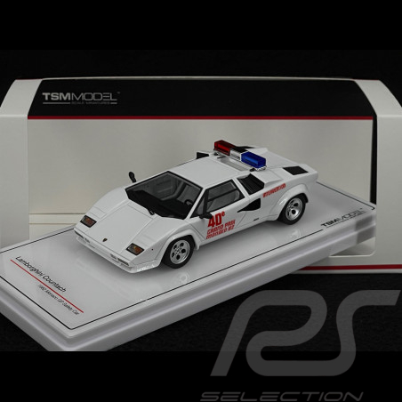 Lamborghini Countach Safety Car GP Monaco 1982 Blanc 1/43 TSM Models TSM430702
