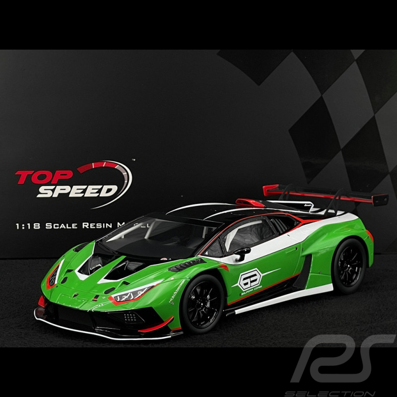 Lamborghini Huracán GT3 Evo2 n° 63 Presentation 2018 1/18 Top Speed TS0506