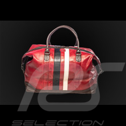 Sehr Große Ledertasche 24h Le Mans - Rot 26062