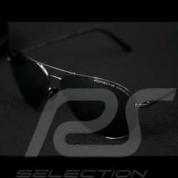 Lunettes de soleil Porsche Pas Cher monture Titanium / verres Olive / Argent Porsche Design P'8508 WAP0785080JC62