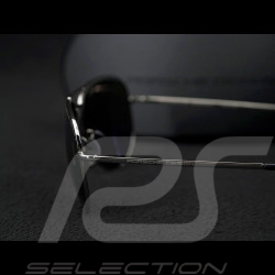 Lunettes de soleil Porsche Pas Cher monture Titanium / verres Olive / Argent Porsche Design P'8508 WAP0785080JC62