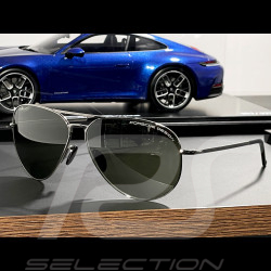 Porsche Sunglasses Low Price Titanium frame / Olive / Silver lenses Porsche Design P'8508 WAP0785080JC62