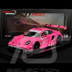 Porsche 911 GT3 R Type 992 n° 77 "Roxy" 4th IMSA Road America 2024 1/18 Top Speed TS0617