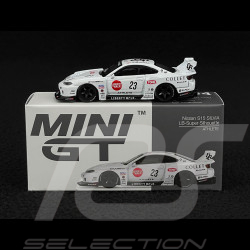 Nissan Silvia S15 LB-Super Silhouette Athlete 2024 White 1/64 Mini GT MGT01054-R