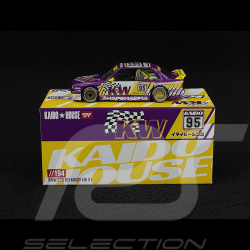 BMW M3 E30 Kaido KW V1 1989 Violet 1/64 Mini GT KHMG194