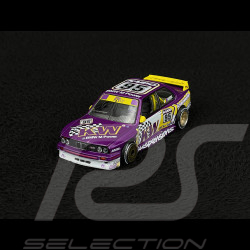 BMW M3 E30 Kaido KW V1 1989 Purple 1/64 Mini GT KHMG194