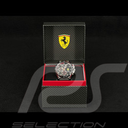 Montre Ferrari Pilota Evo Chronographe Bracelet Métal Argent / Noir FE-083-0852