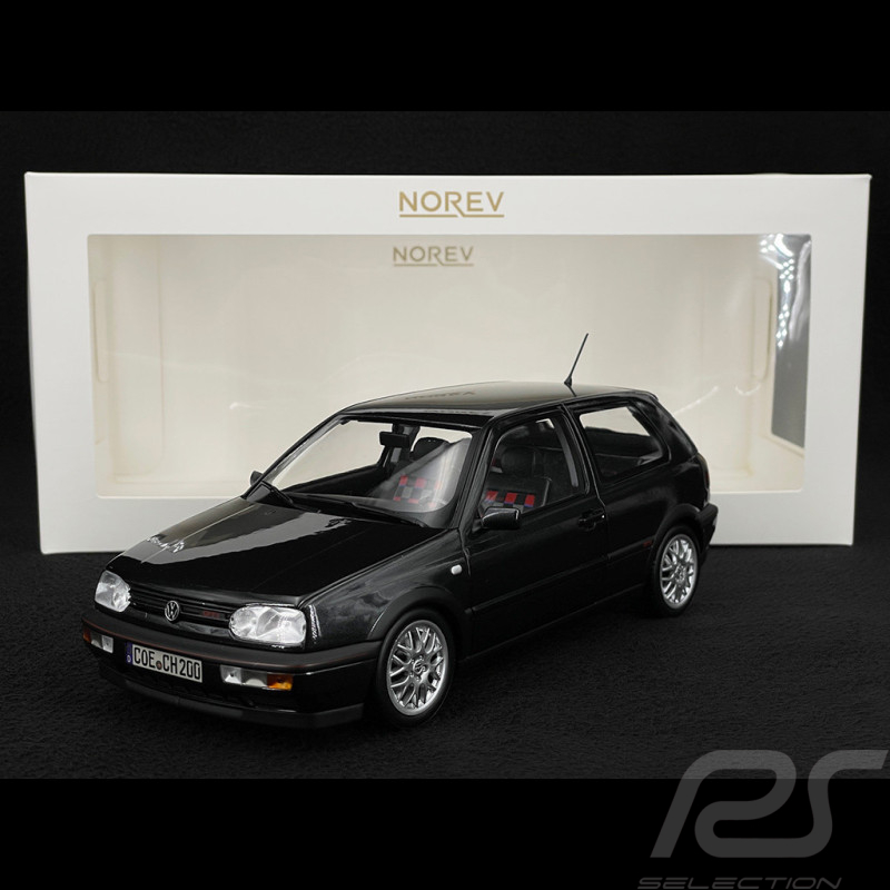 Volkswagen Golf III GTI Edition 20ème Anniversaire 1996 Noir 1/18 Norev 188415