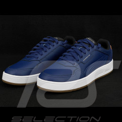 Chaussure Porsche Court Classic Lux Puma Bleu Marine 309094-01 - mixte