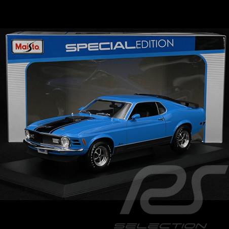 Ford Mustang Mach 1 1970 Blau 1/18 Maisto MAI31453BL