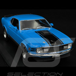 Ford Mustang Mach 1 1970 Blue 1/18 Maisto MAI31453BL