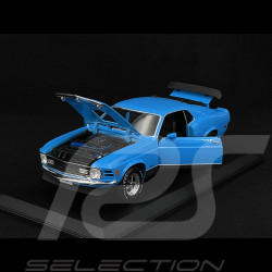 Ford Mustang Mach 1 1970 Bleu 1/18 Maisto MAI31453BL