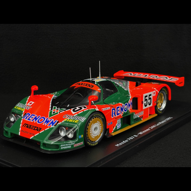 Mazda 787B n° 55 Winner 24h Le Mans 1991 1/18 Werk83 W1802701