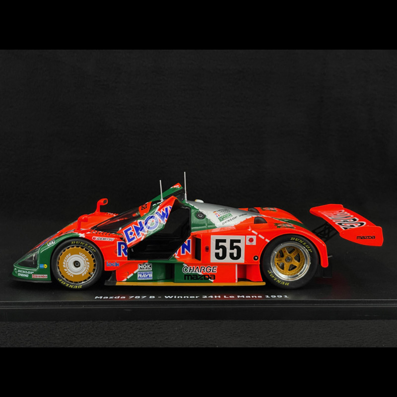 Mazda 787B n° 55 Winner 24h Le mans 1991 1/18 Werk83 W1802701