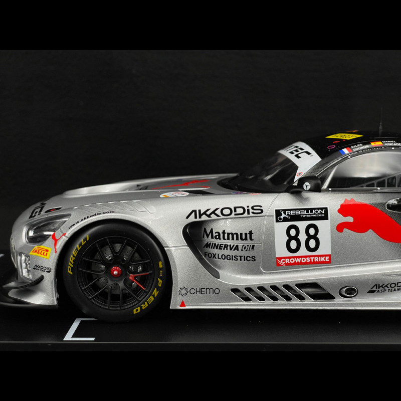 Mercedes-AMG GT3 Evo n° 88 Winner 24h Spa 2022 1/18 Ixo LEGT18