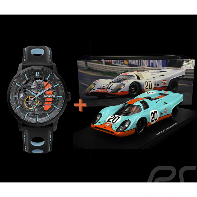 Duo Automatic Watch Exclusive RS Selection x Pierre Lannier + Porsche 917 K 24h Le Mans 1970 Gulf
