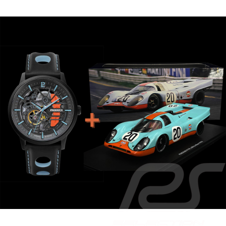 Duo Automatic Watch Exclusive RS Selection x Pierre Lannier + Porsche 917 K 24h Le Mans 1970 Gulf