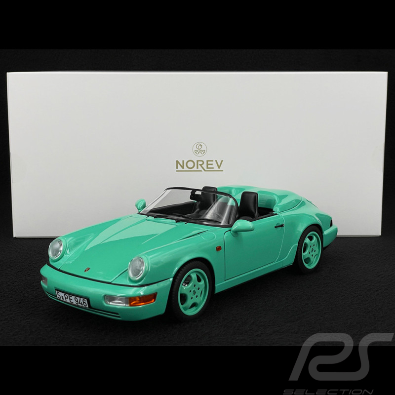 Porsche 911 Speedster Type 964 1993 Vert Menthe 1/18 Norev 187131