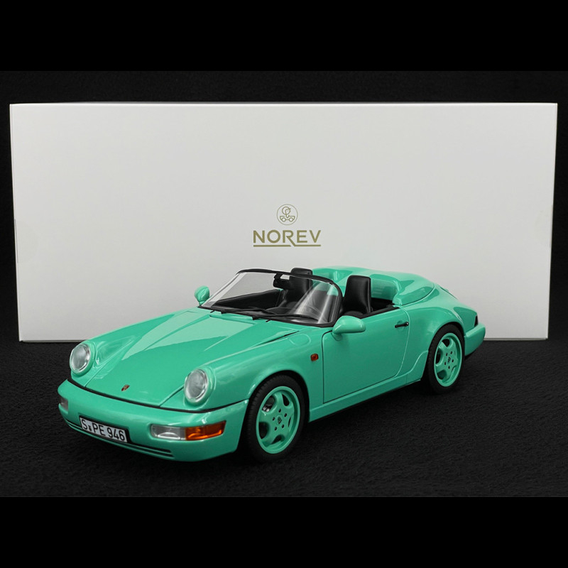 Porsche 911 Speedster Type 964 1993 Mint Green 1/18 Norev 187131