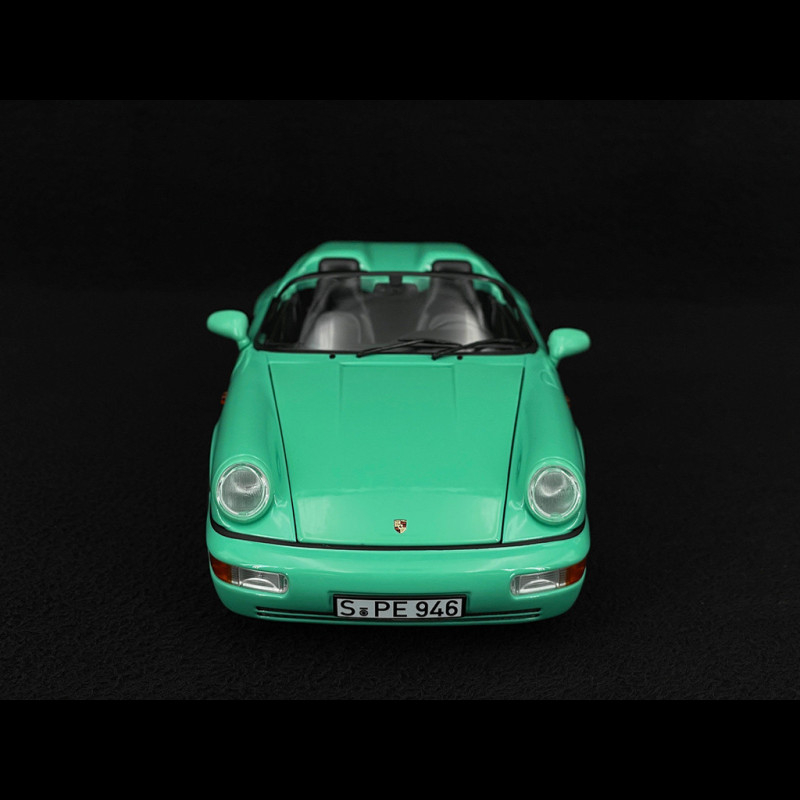 La Porsche 911 (964) Speedster de Norev arrive en vert Menthe