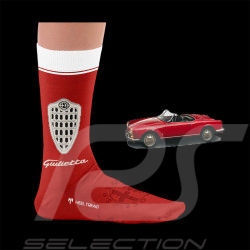 Inspiration Alfa Romeo Giulietta Spider Veloce 1961 / Red / White - Unisex - Size 41/46