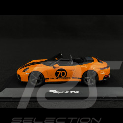Porsche 911 Spirit 70 Typ 992 Cabriolet 2025 Signal Orange 1/43 Spark WAP0200540SGTS