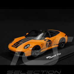 Porsche 911 Spirit 70 Typ 992 Cabriolet 2025 Signal Orange 1/43 Spark WAP0200540SGTS